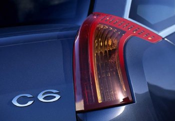 Citron C6: design extrieur: Encore une vue des magnifiques feux arrire de la Citron C6.